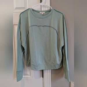 Moa Moa Mint Green Crewneck Top